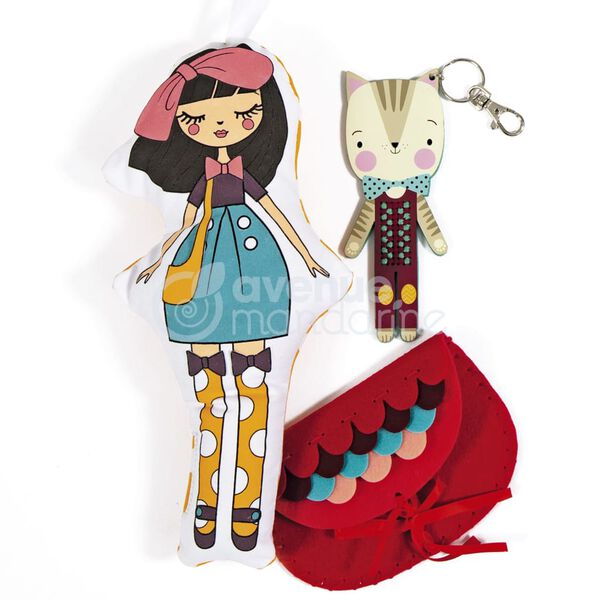 Avenue Mandarine Cofanetto da Gioco Multi Attivit&agrave; Louise & Leon