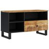 vidaXL Mobile TV 80x33x46cm Legno Massello Mango e Legno Multistrato