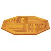 vidaXL Piano per Tavolo 80x80x2,2 cm Ottagonale Legno Massello Acacia
