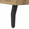 vidaXL Credenza Rovere Artigianale 100x36x60 cm in Legno Multistrato