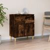 vidaXL Credenza Rovere Fumo 60x35x70 cm in Legno Multistrato