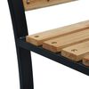 vidaXL Panchina da Giardino 120 cm in Legno