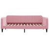 vidaXL Divano Letto con Letto Estraibile Rosa 100x200 cm in Velluto