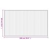 vidaXL Tappeto Rettangolare Marrone 60x100 cm in Bamb&ugrave;
