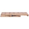vidaXL Portavini da 15 Bottiglie 26x50x70cm Legno Massello di Mogano