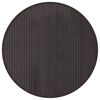 vidaXL Tappeto Rotondo Marrone Scuro 60 cm in Bamb&ugrave;