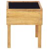 vidaXL Fioriera Rialzata 50x40x45 cm in Massello di Acacia