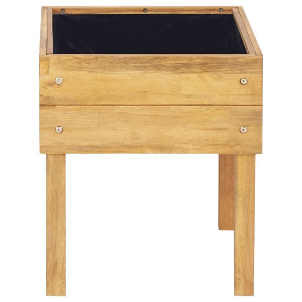 vidaXL Fioriera Rialzata 50x40x45 cm in Massello di Acacia