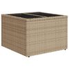 vidaXL Set Divano da Giardino 5 pz con Cuscini Beige in Polyrattan