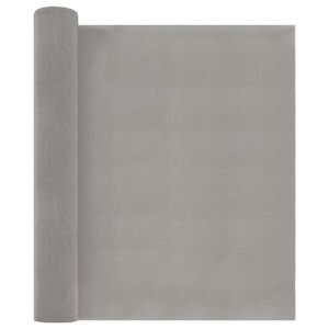 vidaXL Rete per schermatura 40 x 500 cm 120 Mesh Argento