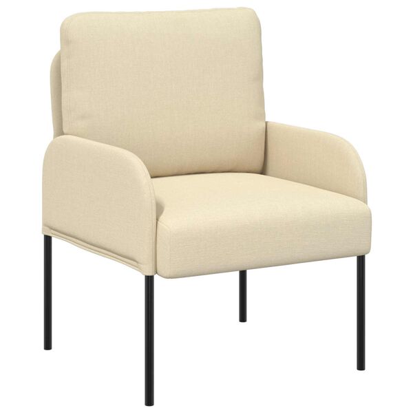 vidaXL Set divani 3 pcs Crema 115 x 56 x 80 cm Legno compensato