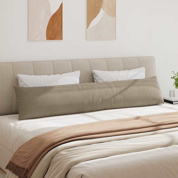 vidaXL Cuscini da Divano 2 pcs Talpa 200 x 40 cm Tessuto
