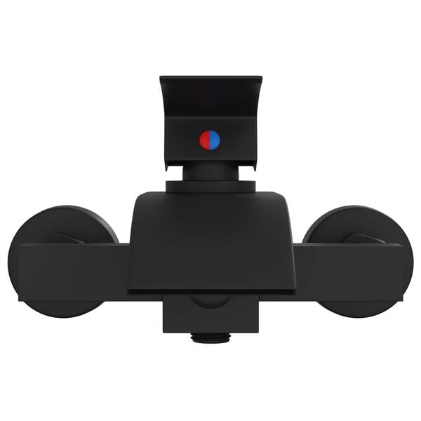 vidaXL Miscelatore Doccia Nero G 1 / 2 pollici