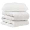 vidaXL Set di Piumoni con cuscino 2 pz Bianco Microfibra