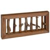 vidaXL Gancio per Cappotti Naturale 50 x 10 x 25 cm