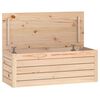 vidaXL Contenitore Portaoggetti 89x36,5x33 cm Legno Massello Pino