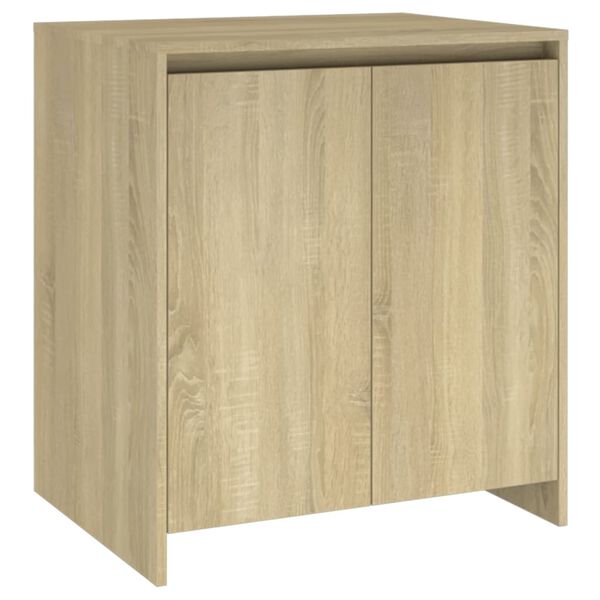 vidaXL Credenza Rovere Sonoma 70x41x75 cm in Legno Multistrato