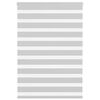 vidaXL Tenda a Rullo Zebra Larghezza Tessuto 105,9 cm Poliestere