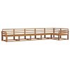 vidaXL Set di divani da esterno 6 pcs Naturale