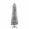 vidaXL Albero di Natale artificiale con 300 LED Bianco 240 cm