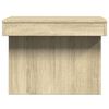 vidaXL Tavolino da Salotto Rovere Sonoma 80x55x40 cm Legno Multistrato