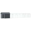 vidaXL Gabbia per uccelli Antracite 821,5 x 111 x 142 cm