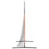 vidaXL Aiuto per allenamento golf Nero 250 x 106,5 x 210 cm Poliestere