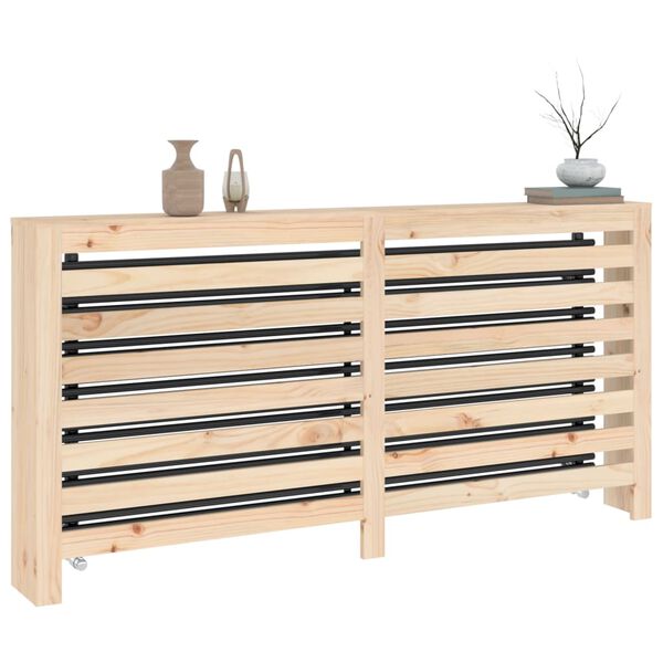 vidaXL Copertura Termosifone 169x19x84 cm in Legno Massello di Pino