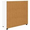 vidaXL Armadio Bianco 80 x 31 x 81 cm Legno multistrato