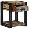 vidaXL Armadio da Notte 40 x 40 x 50 cm Legno Recuperato Massello