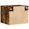 vidaXL Mobile a Parete Rovere Fumo 50x42,5x40 cm in Legno Multistrato