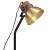 vidaXL Lampada a Scrivania 25 W Ottone Anticato 18x18x60 cm E27