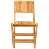 vidaXL Sedie da Giardino Pieghevoli 8pz 47x62x90cm Legno Massello Teak