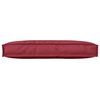 vidaXL Cuscino Rosso Vino 80 x 40 x 12 cm Tessuto Oxford