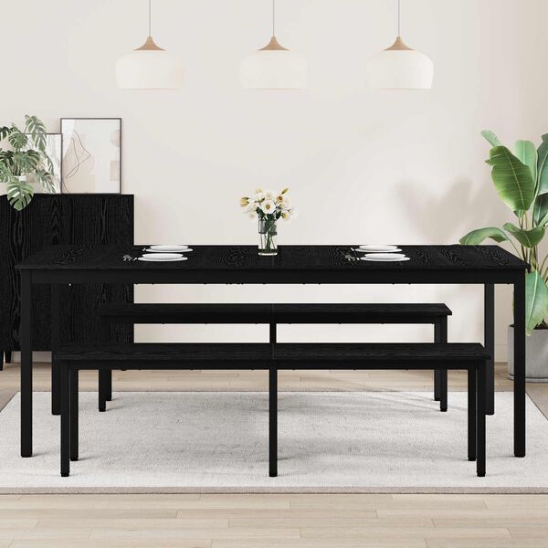 vidaXL Tavoli da pranzo Legno multistrato