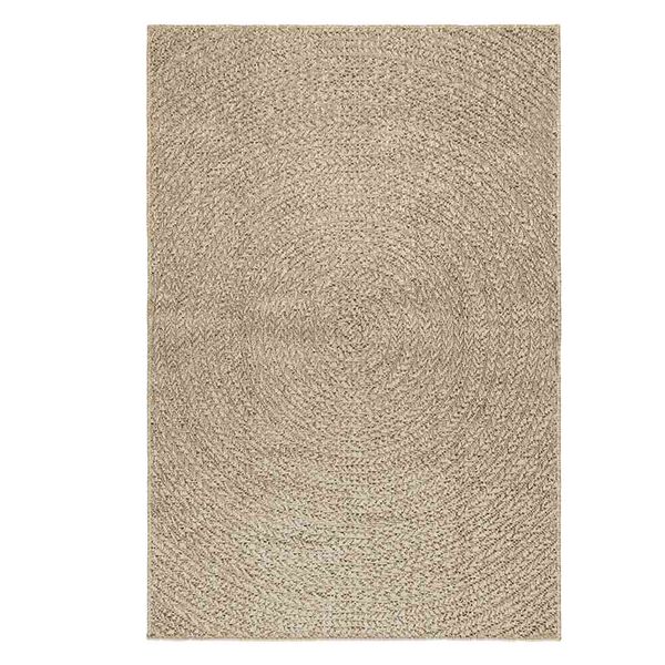 vidaXL Tappeto ZIZUR Beige 120x170 cm Aspetto Iuta Interni ed Esterni