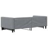 vidaXL Divano Letto con Letto Estraibile Grigio Chiaro 90x200 Tessuto