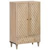 vidaXL Credenza 60x33x110 cm in Legno Massello di Mango