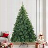 vidaXL Albero di Natale Artificiale con Rami Pieghevoli Verde 240 cm