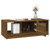 vidaXL Tavolino Salotto Rovere Marrone 102x50x36 cm Legno Multistrato