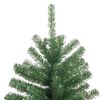 vidaXL Albero di Natale Artificiale con Rami Pieghevoli Verde 300 cm