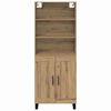 vidaXL Credenza Rovere artigianale 69,5 x 34 x 180 cm