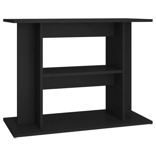 vidaXL Supporto per Acquario 80x35x60 cm in Legno Multistrato Nero