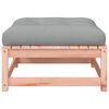 vidaXL Poggiapiedi Giardino con Cuscini 2 pz Legno Massello di Douglas