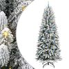 vidaXL Albero di Natale artificiale Bianco 240 cm