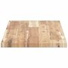 vidaXL Piano per Tavolo 100x30x2 cm Rettangolare Legno Massello Acacia