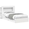 vidaXL Telaio del letto con storage con cassetto Bianco 90 x 200 cm