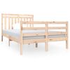 vidaXL Giroletto 120x190 cm Small Double in Legno Massello