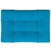vidaXL Cuscino per Pallet Blu 120x80x12 cm in Tessuto