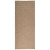 vidaXL Tappeto per uso interno ed esterno AGIRA Naturale 150 x 80 cm